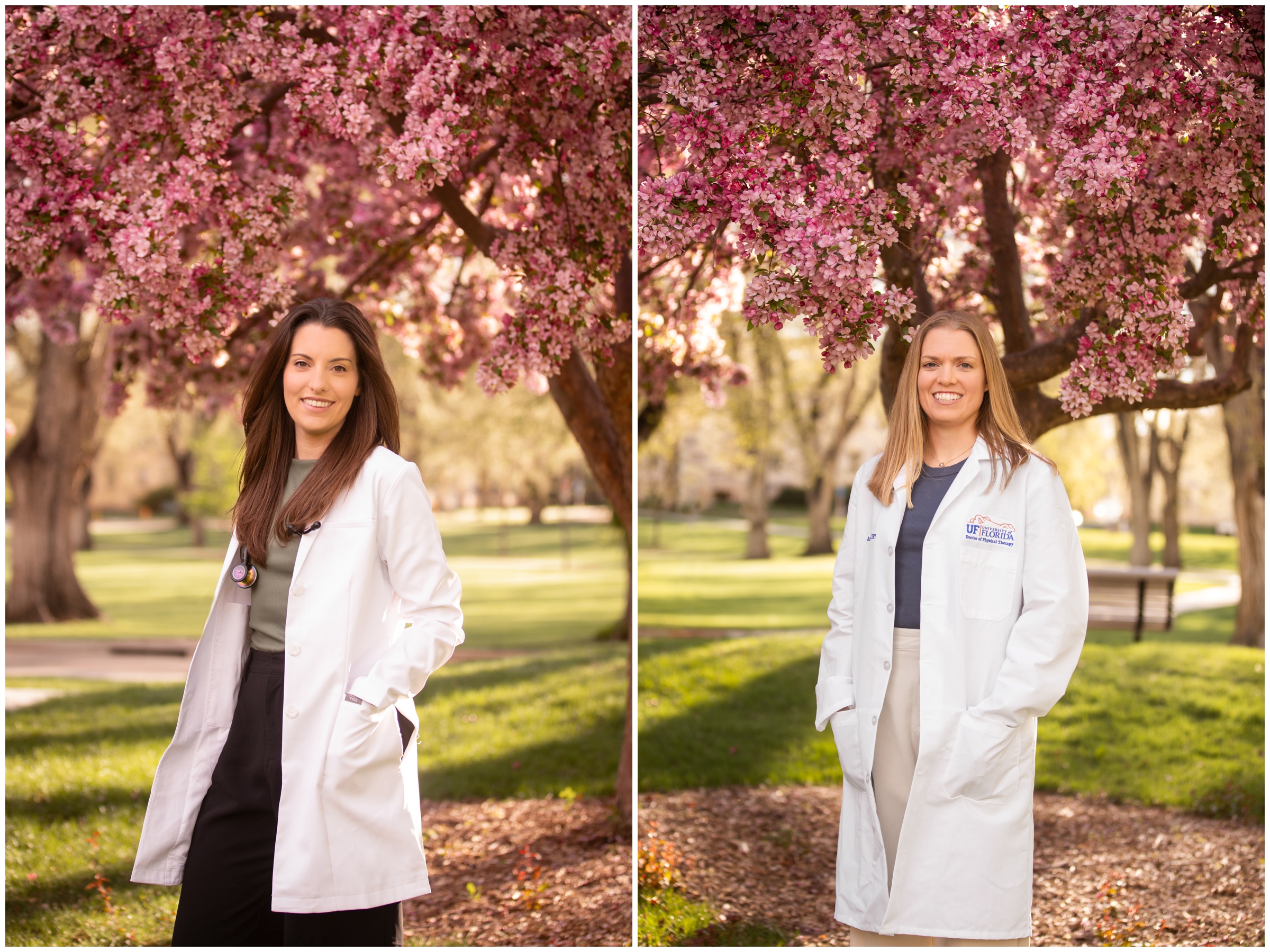 CSU graduation portraits at the oval by Fort Collins senior photographer Plum Pretty Photography