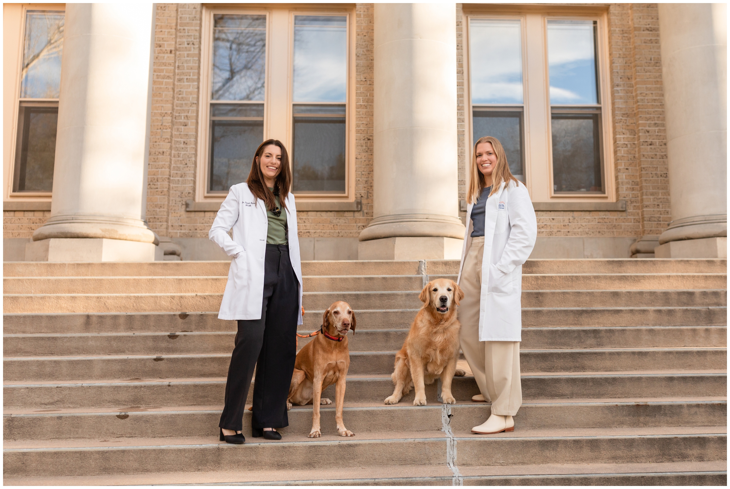 CSU graduation portraits at the oval by Fort Collins senior photographer Plum Pretty Photography